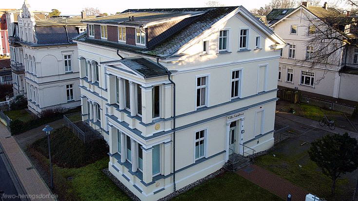 die Villa Sandrose in Heringsdorf